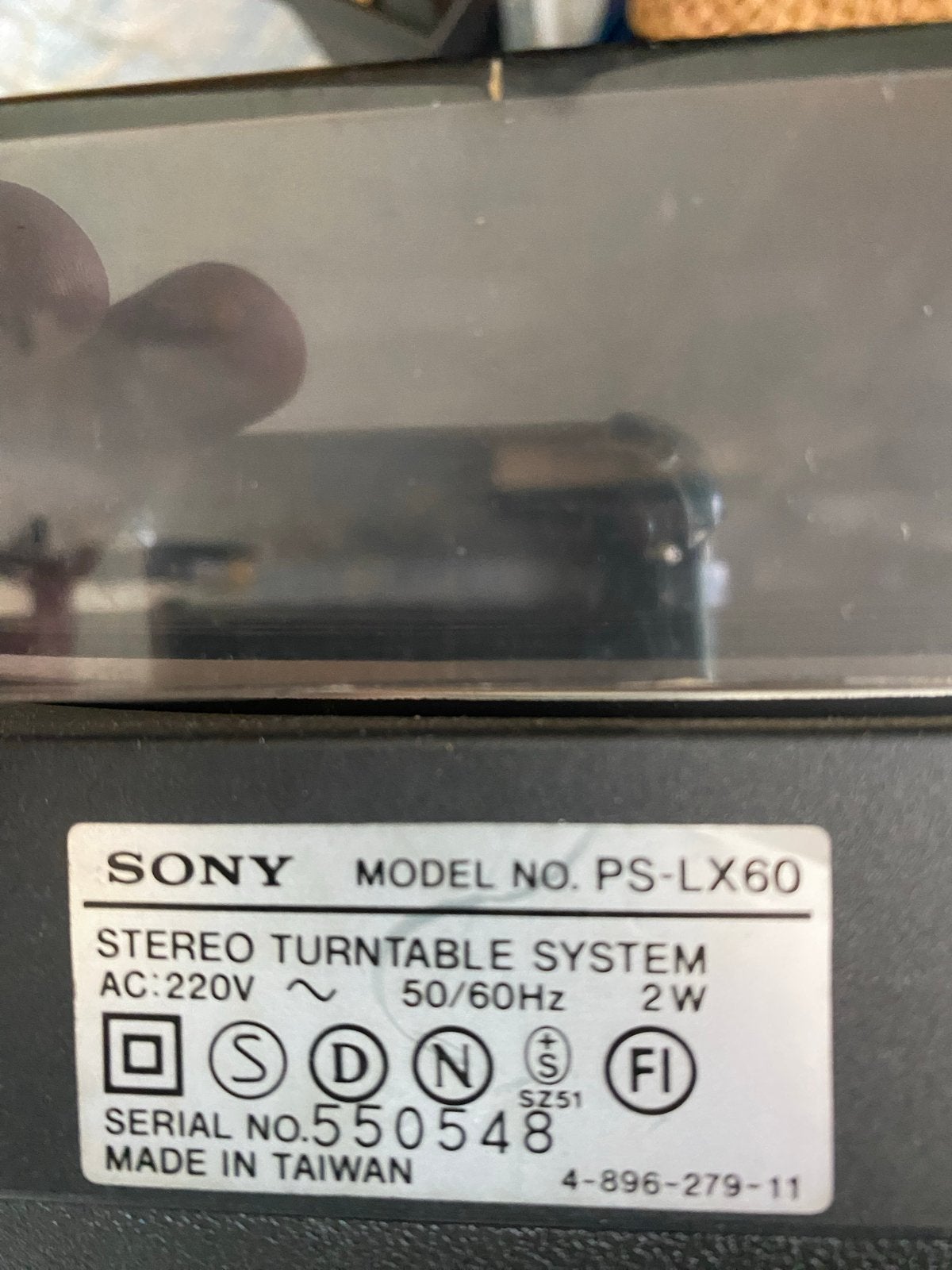 Sony PS-LX60 Stereo Platenspeler - Automatisch, Gebruikt, Automatisch, Ophalen of Verzenden, Platenspeler