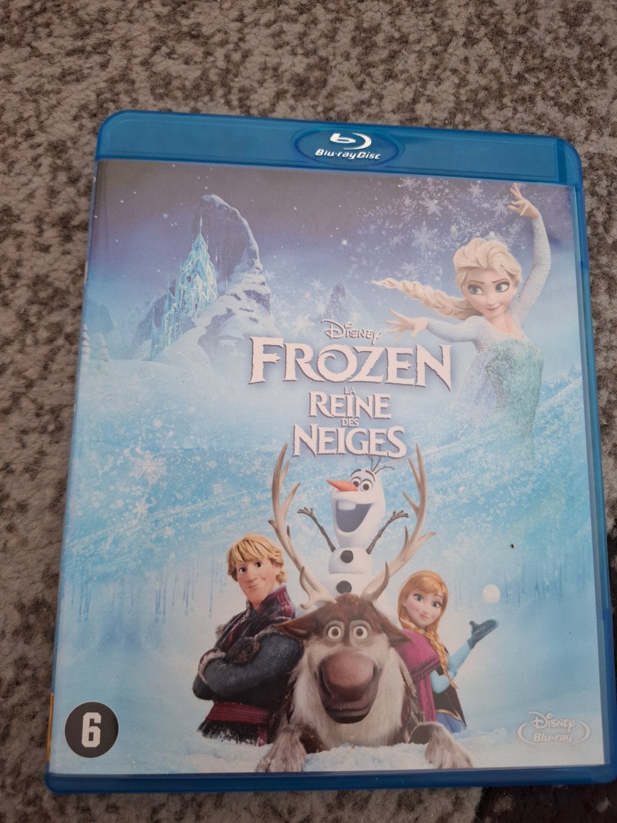 Frozen: La Reine des Neiges (Blu-ray) - Disney Klassieker, Nederlands, Ophalen of Verzenden, Zo goed als nieuw, Vanaf 6 jaar