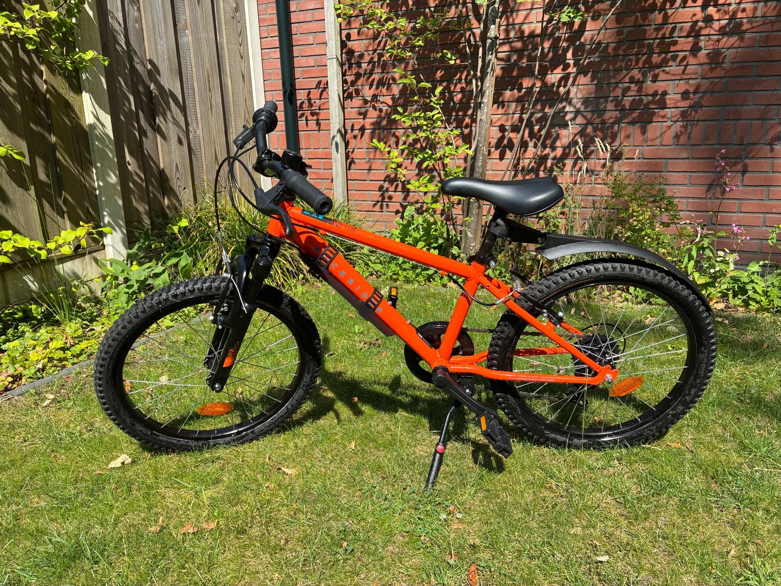 Rockrider EX PL 500 Fiets 20 inch - Zo goed als nieuw, Ophalen, Zo goed als nieuw, Velgrem, 20 inch of meer