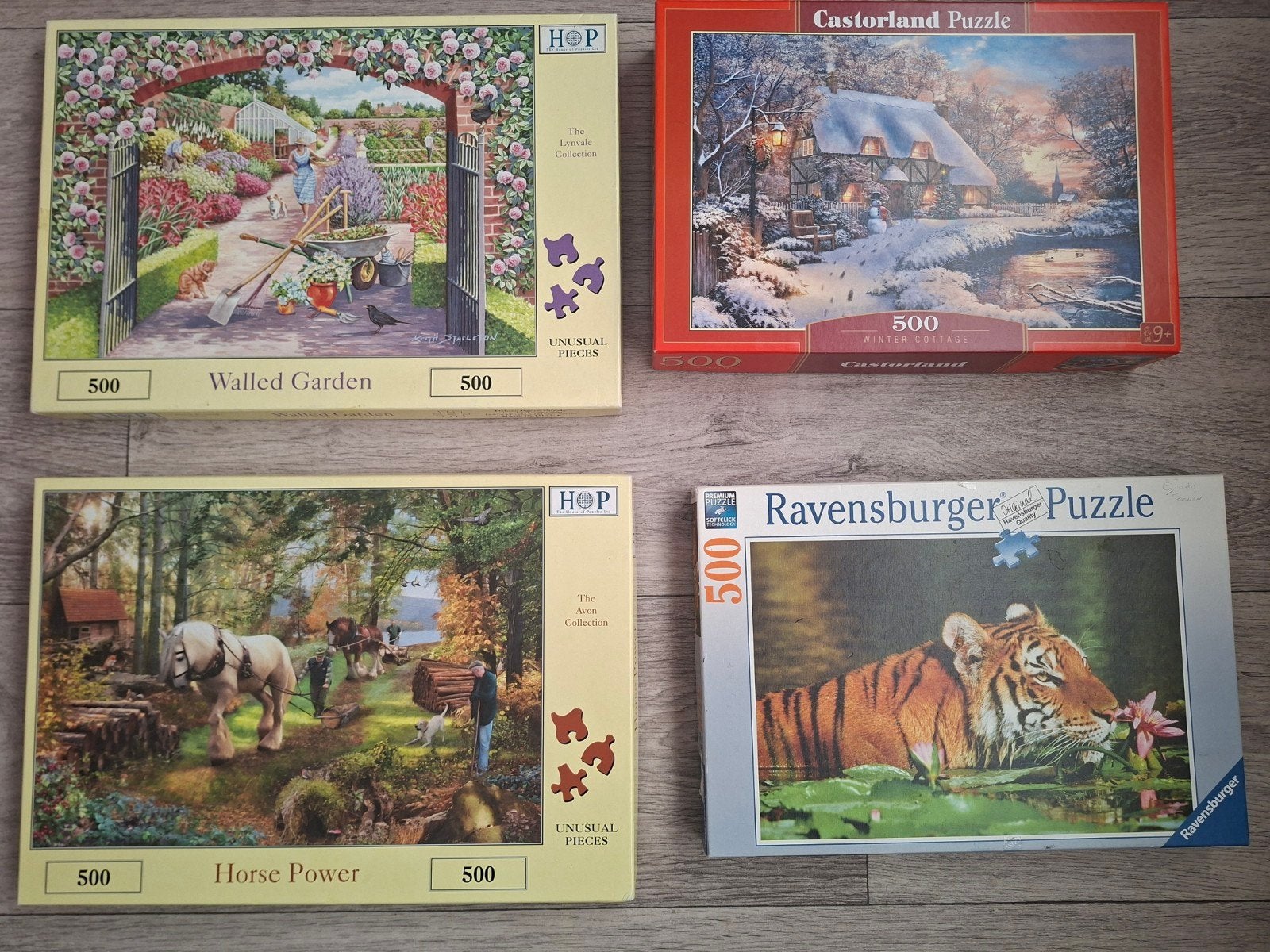 Puzzels 500 stukken, Ophalen of Verzenden