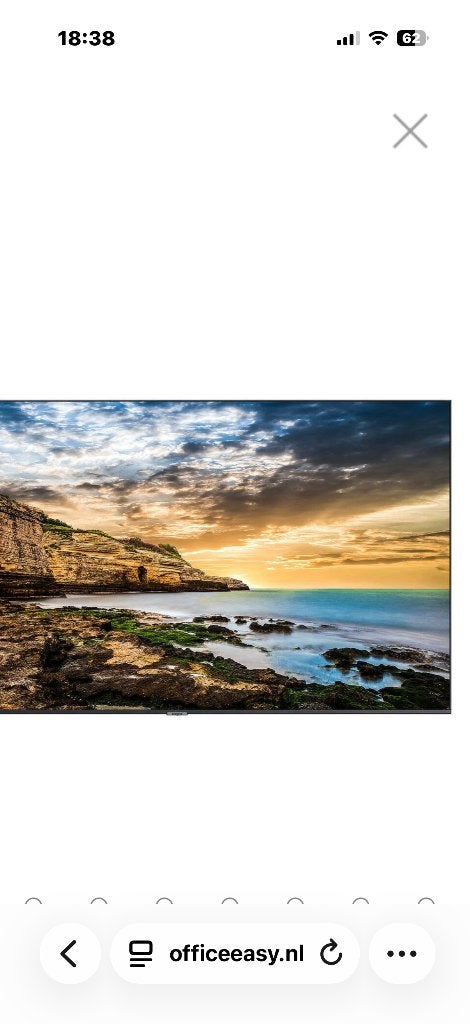 Samsung Monitor met levendige kleuren inclusief modem., Ophalen, HDMI, Full HD, Zo goed als nieuw