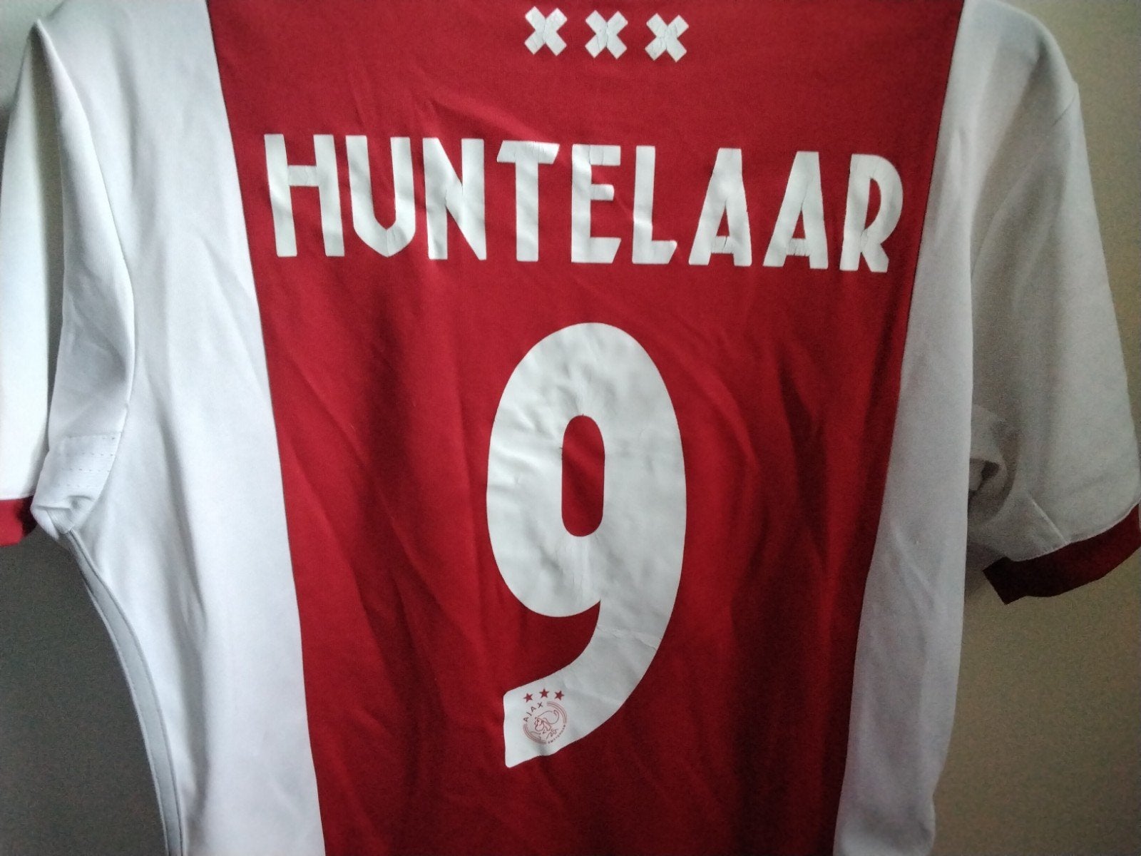 thuisshirt ajax bedrukking huntelaar, Ophalen of Verzenden, Zo goed als nieuw, Ajax, Shirt