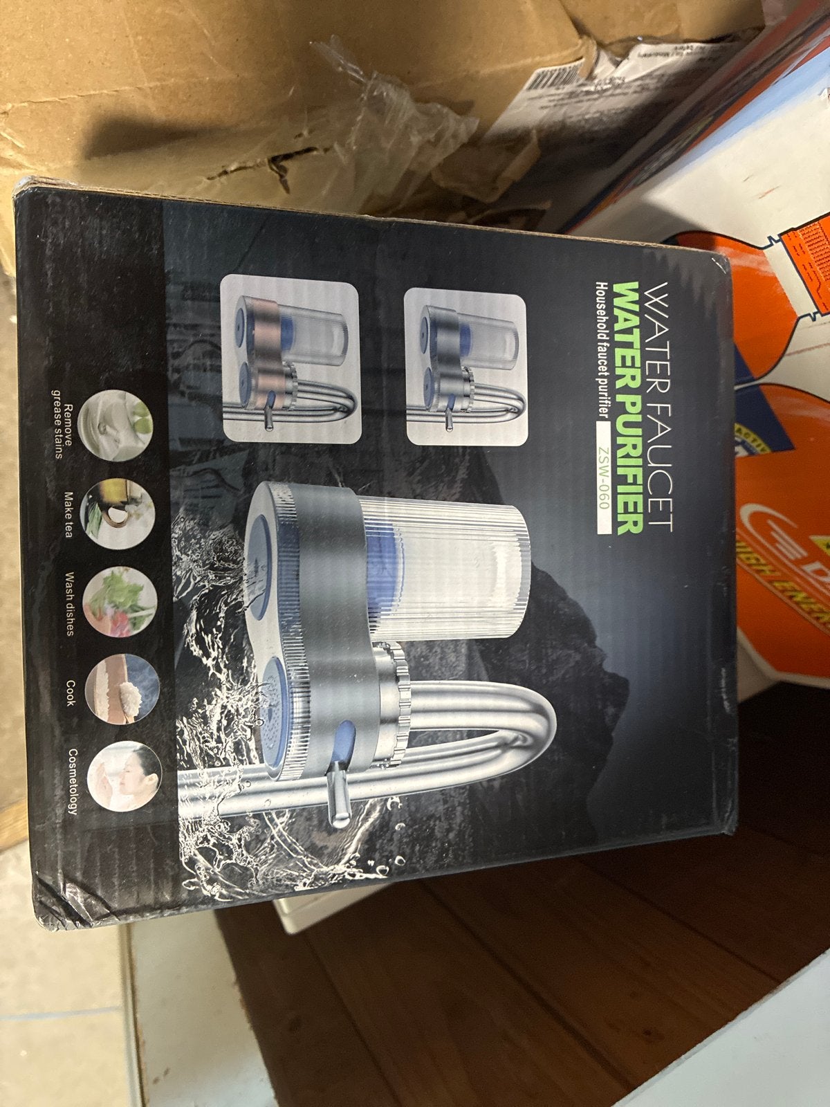 Waterfilter voor kraan - ZSW-070, Overige typen, Kunststof, Ophalen of Verzenden, Overige merken