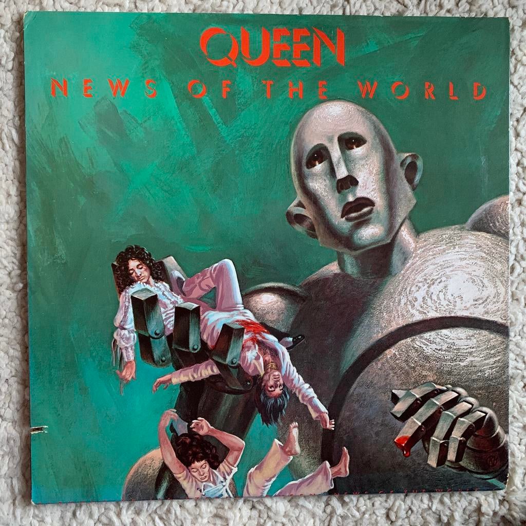 Lp / Queen / we are the chapions, Ophalen of Verzenden, Zo goed als nieuw, 12 inch