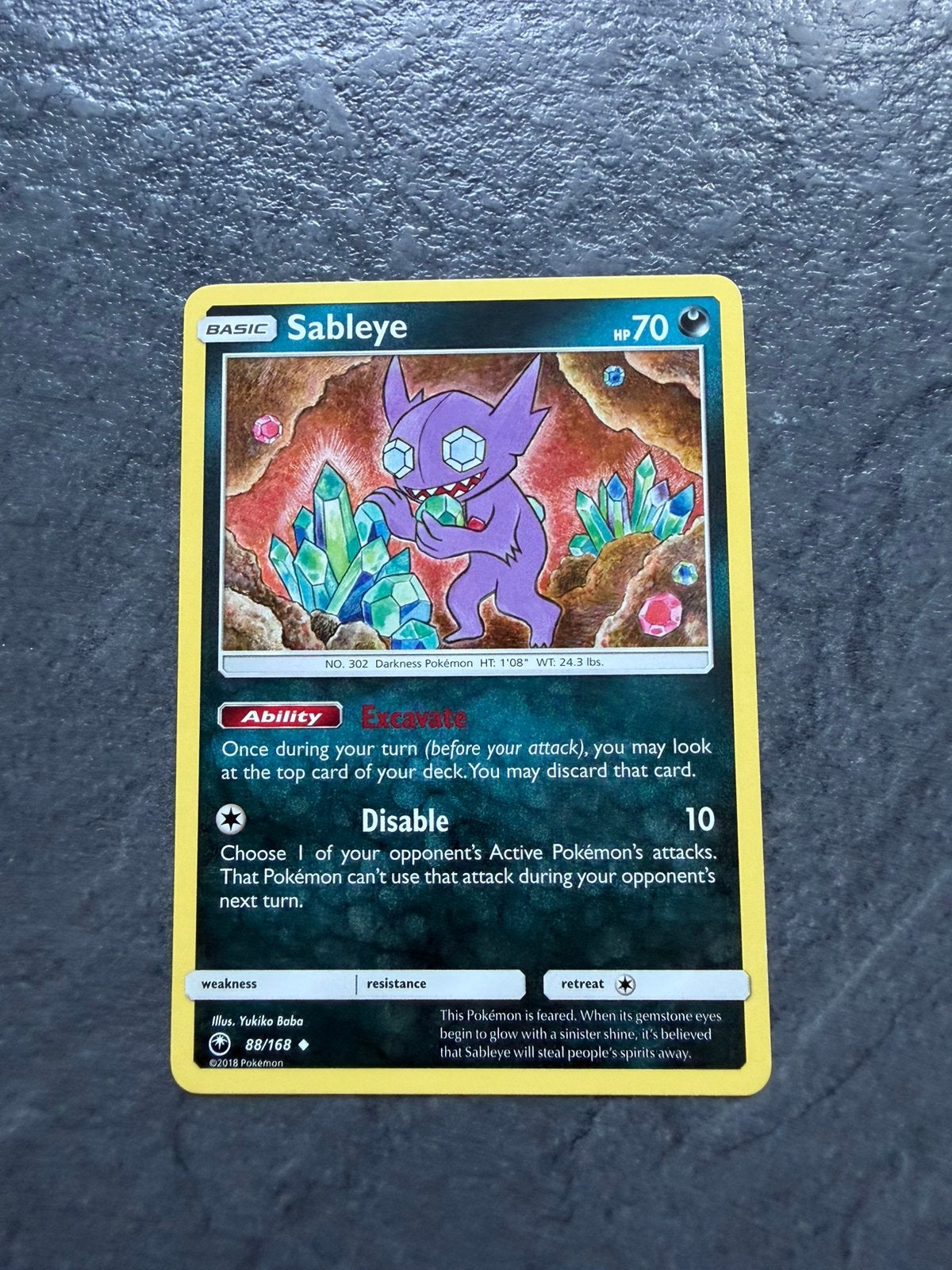 Sableye, Ophalen of Verzenden, Zo goed als nieuw