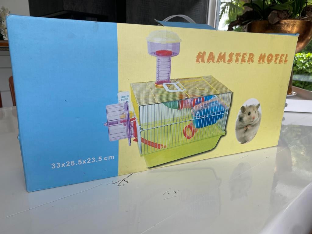 nieuw hamsterkooi (hotel), Kooi, Hamster, Ophalen, Minder dan 60 cm