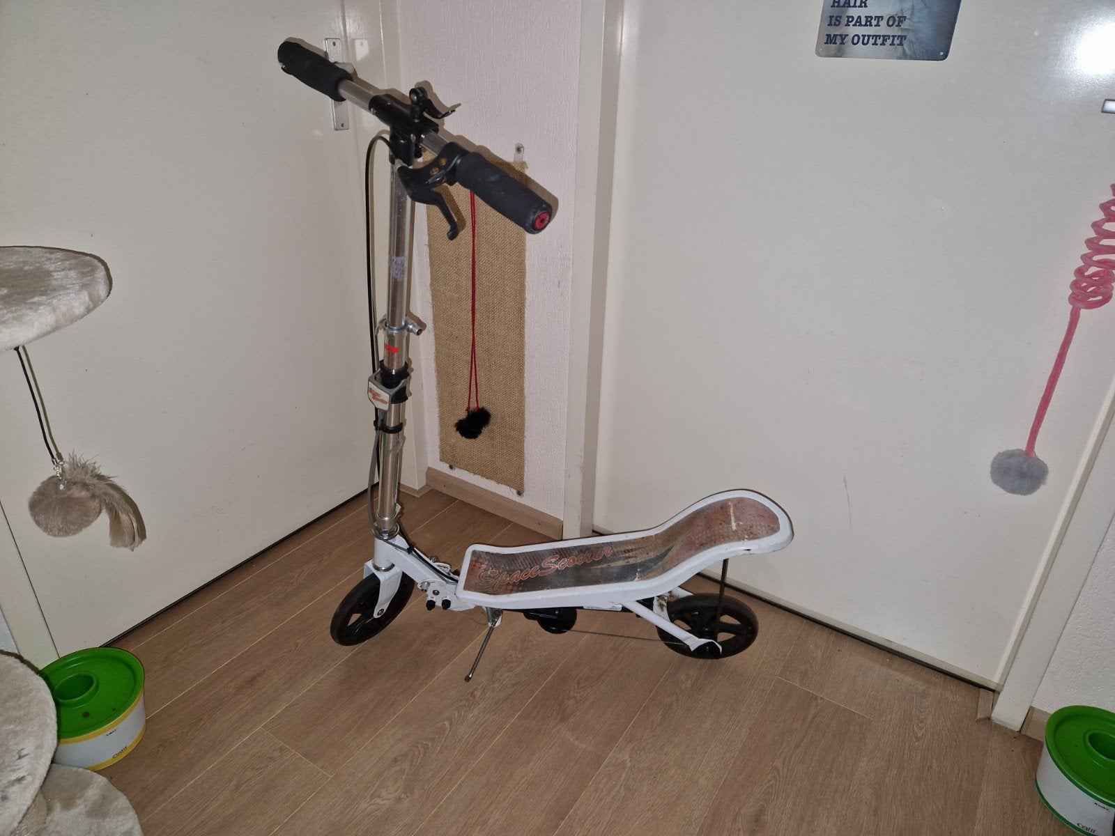 Space Scooter X580 Opvouwbaar, Fietsen en Brommers, Ophalen, Gebruikt, Gewone step, Space Scooter