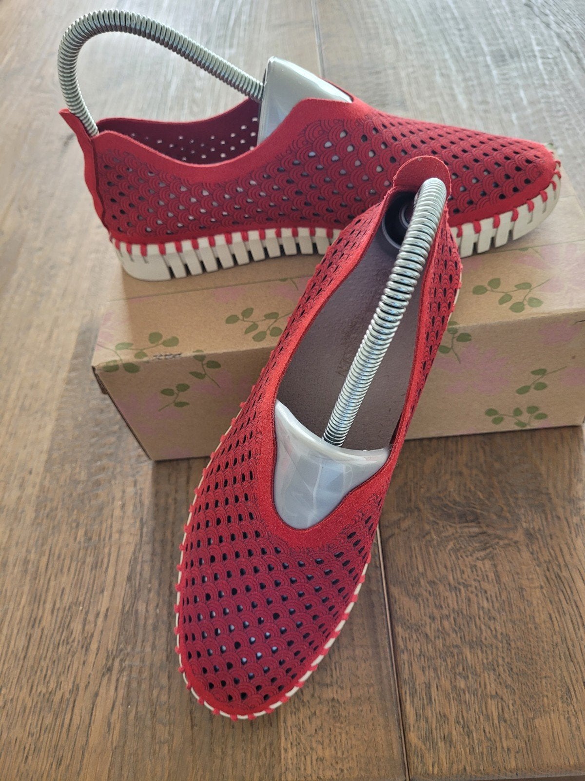 Damesschoenen, Ophalen of Verzenden, Rood, Sneakers of Gympen, Ilse Jacobsen