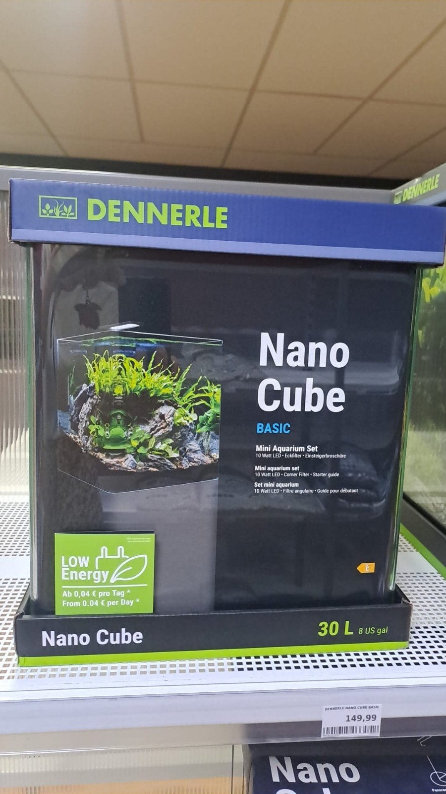 Aquariumset Dennerle 30 liter NIEUW, Ophalen, Nieuw, Dennerle, Leeg aquarium