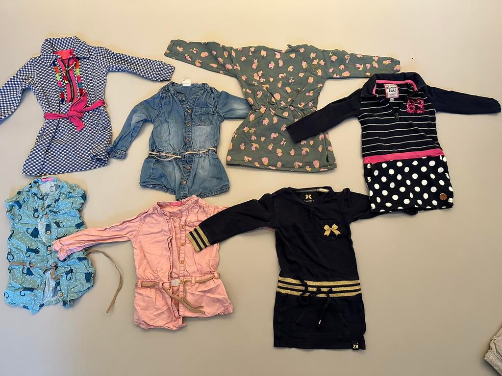 Kledingpakket meisjes maat 92 incl. badjas, Ophalen of Verzenden, Gebruikt, Maat 92
