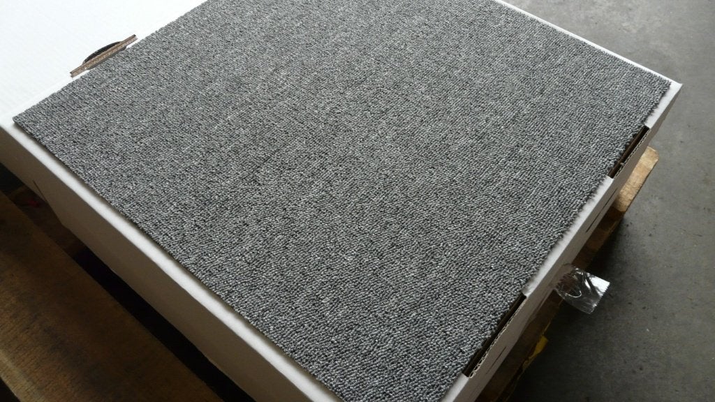 Tapijttegels Astra (Partij 112) grijs gemêleerd 20m2, Huis en Inrichting, Stoffering | Vloerbedekking, Ophalen, Nieuw, Tapijttegels