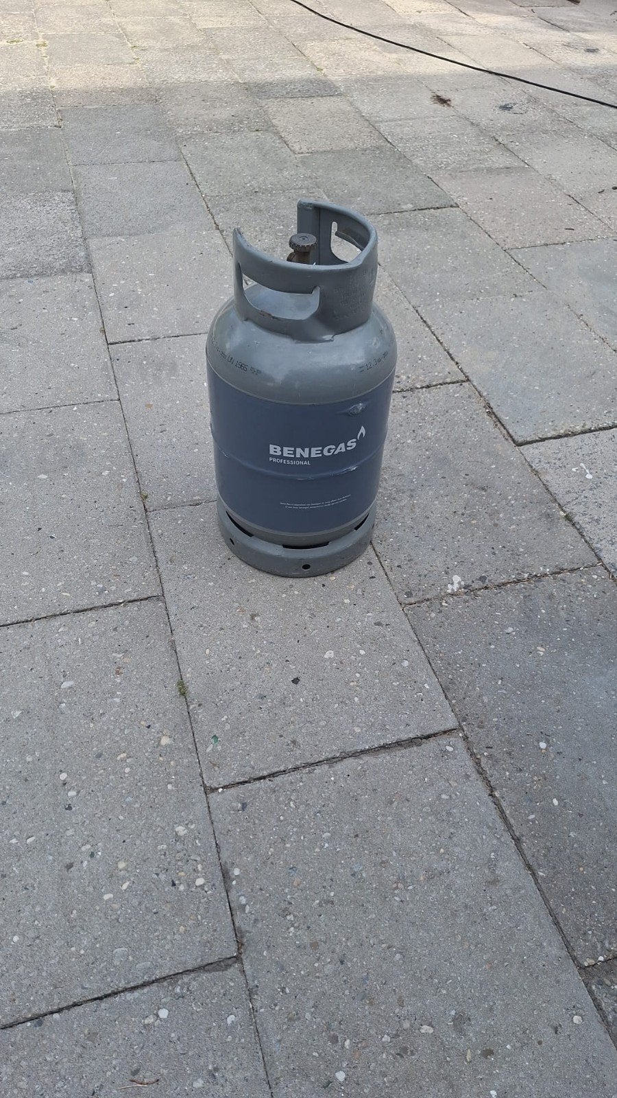 Gasfles, Ophalen
