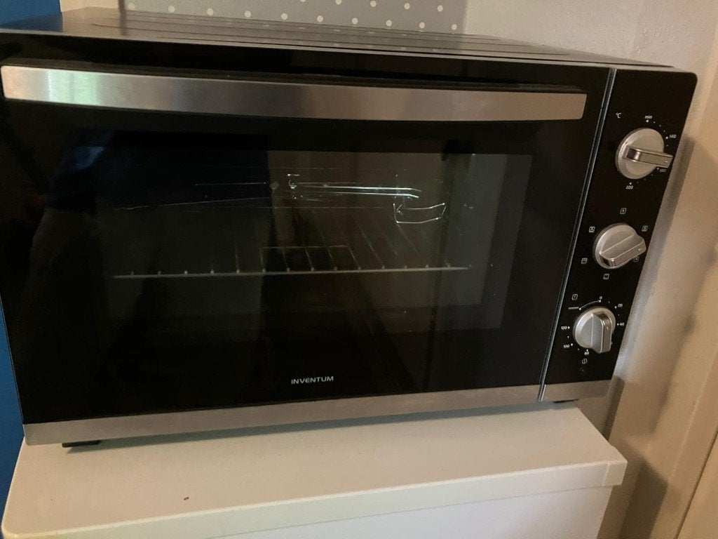 inventum oven, Witgoed en Apparatuur, Ovens, Ophalen, Minder dan 45 cm, Hete lucht, Zo goed als nieuw