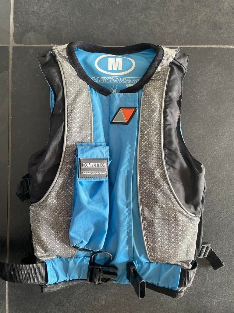 Magic Marine Drijf-/Zwemvest Maat M - Blauw/Zwart, Ophalen of Verzenden, Gebruikt, Kind, Reddingsvest of Zwemvest