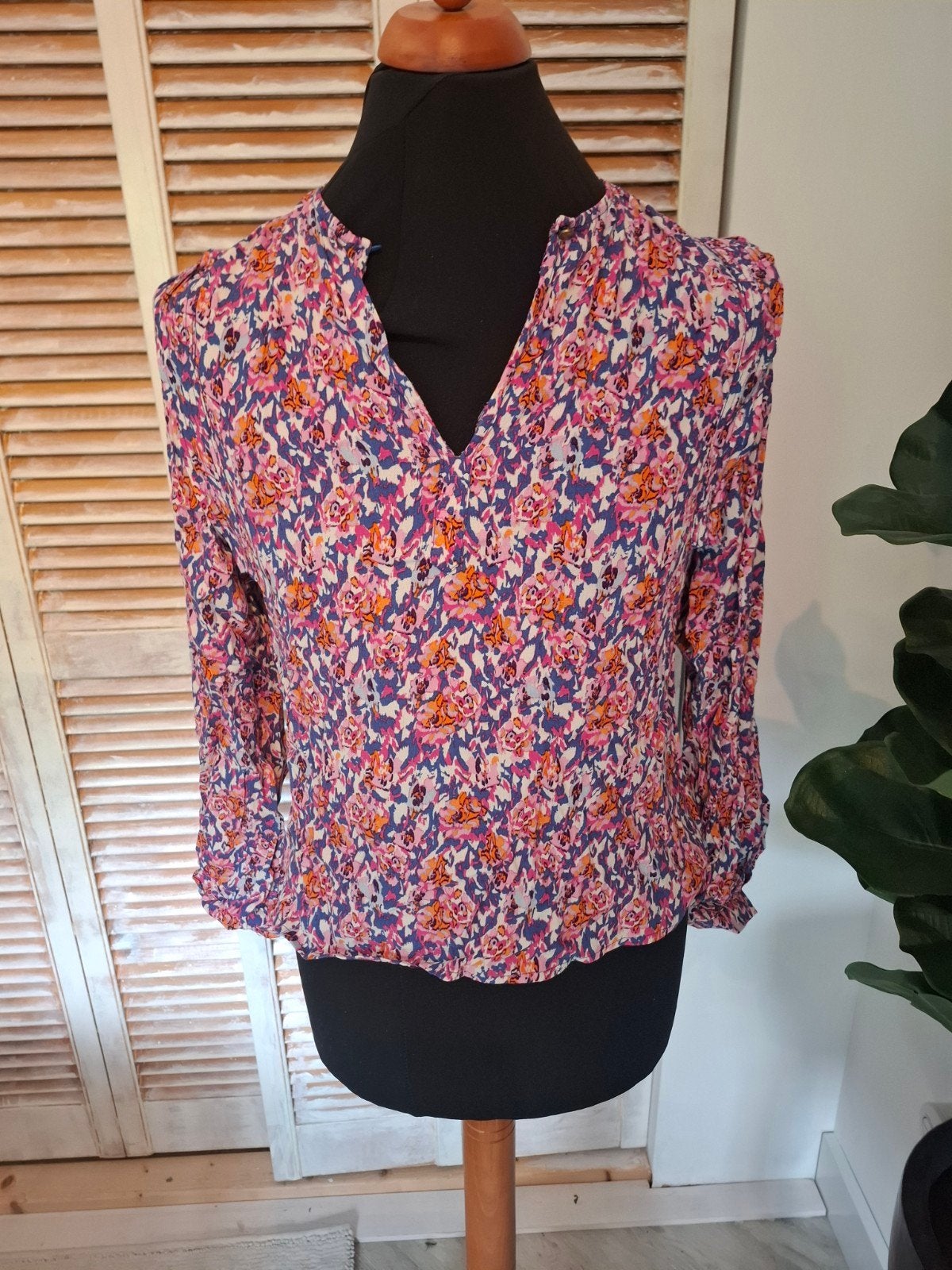 Mooie My Jewellery Viscose Blouse Maat M, Maat 38/40 (M), My Jewellery, Meerkleurig, Ophalen of Verzenden