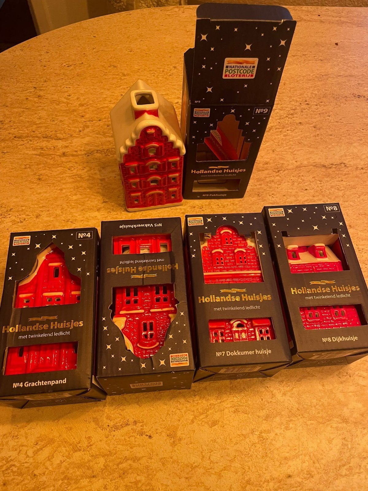 Nationale Postcode Loterij Hollandse Huisjes (5 stuks), Verzamelen, Ophalen of Verzenden, Nieuw