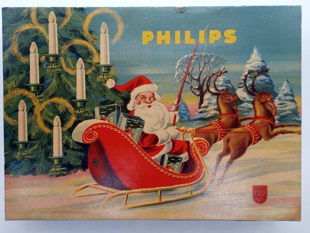 Vintage Philips kerstverlichting, Ophalen of Verzenden, Gebruikt