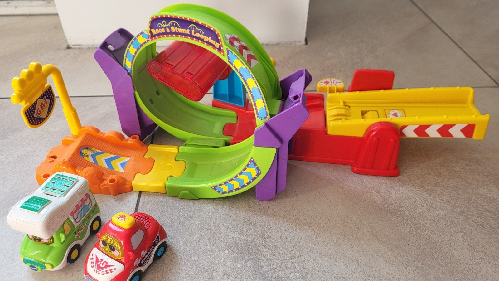 Vtech toet toet race baan stunt looping, Ophalen, 2 tot 4 jaar