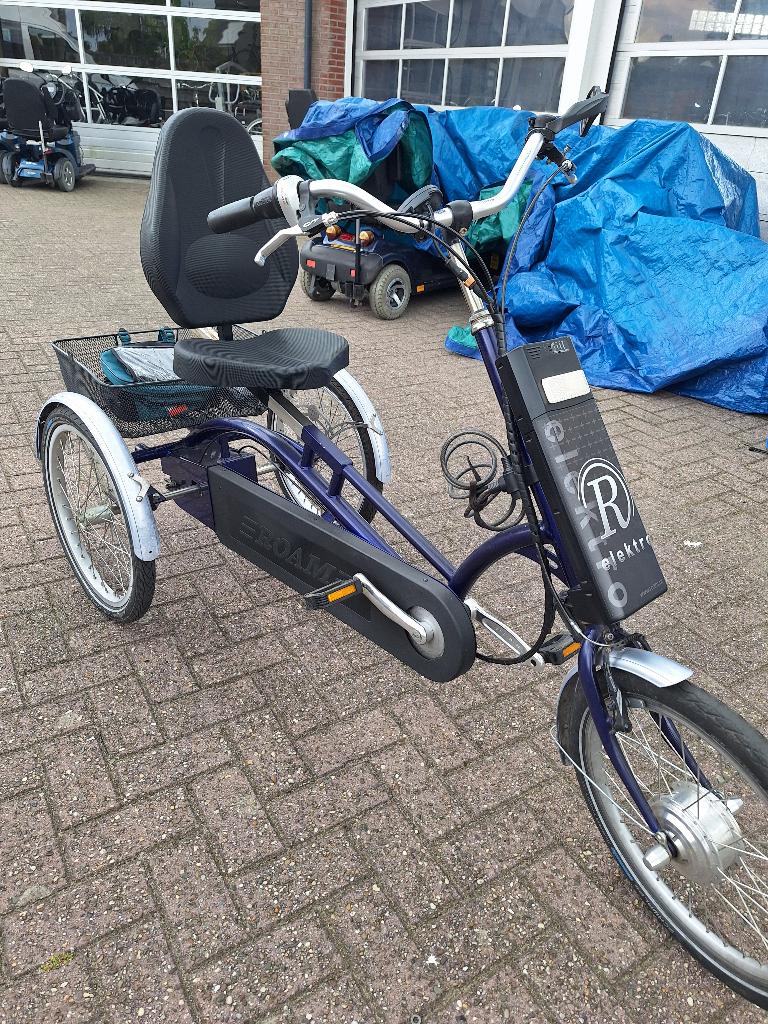 Electrische Driewieler, Fietsen en Brommers, Ophalen, Zo goed als nieuw, Trommelrem, Eroame