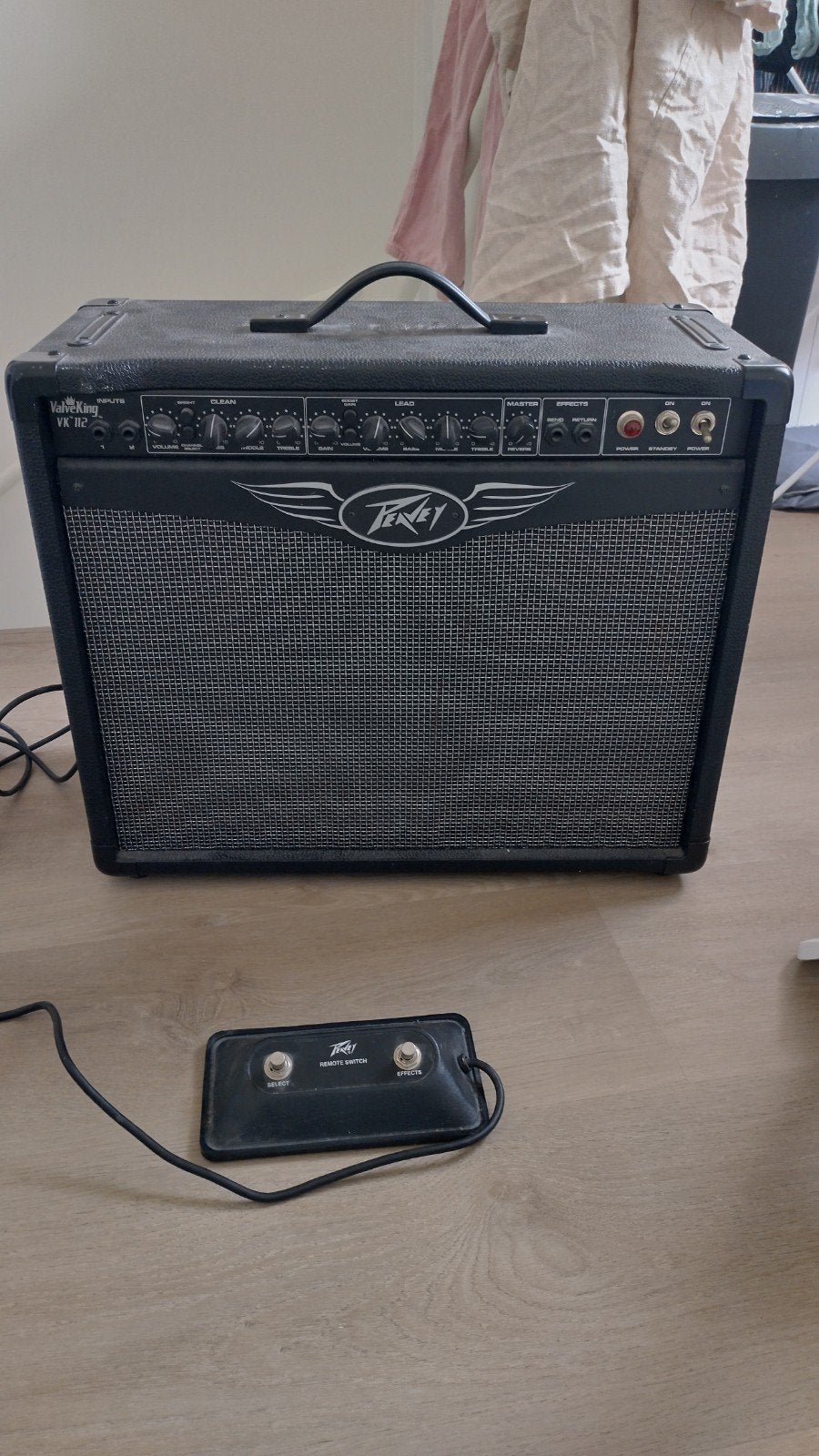 Peavey Valveking 112 met footswitch