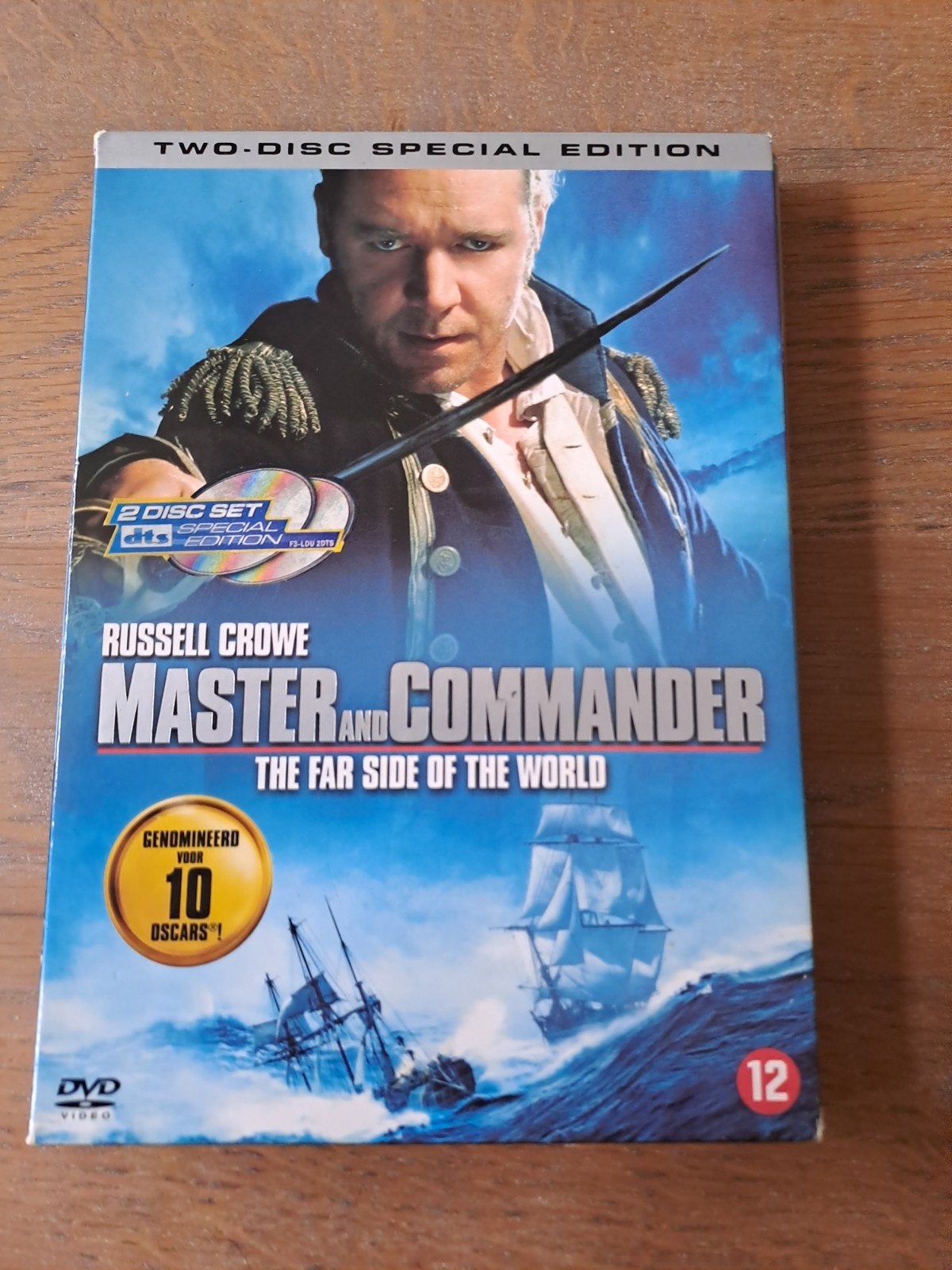 2 dvd, Master and Commander: The Far Side of the World (DVD), Cd's en Dvd's, Vanaf 12 jaar, Ophalen of Verzenden, Zo goed als nieuw