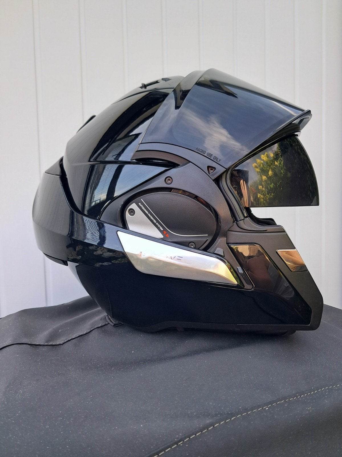 Shark Evo-One Systeemhelm Maat S Zwart, Motoren, Systeemhelm, Shark, S, Tweedehands