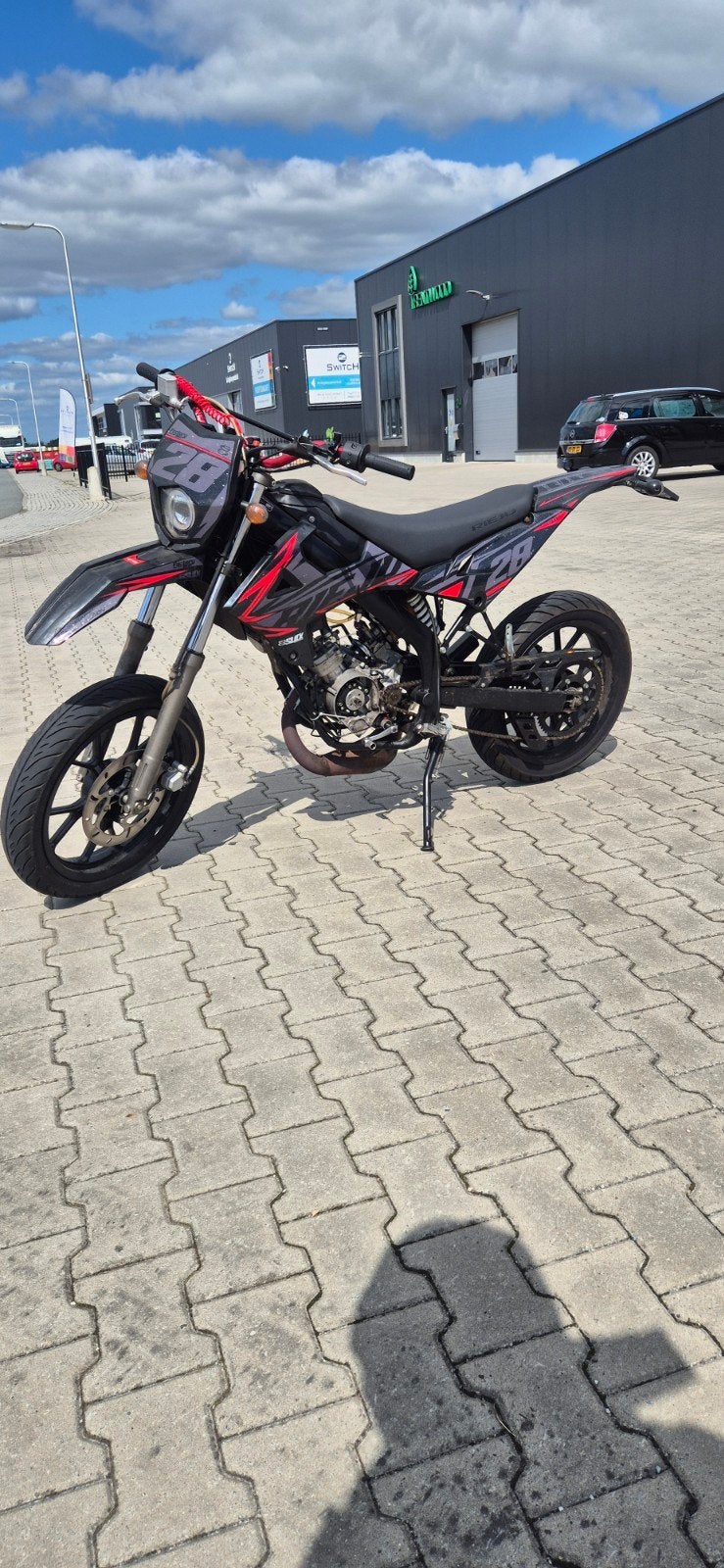 Rieju MRT 2022 Malossi 80cc met origineel blok evt teruil, Fietsen en Brommers, Brommers | Overige merken, 6 versnellingen, Aprilia, Derbi, Rieju en Yamaha cross
