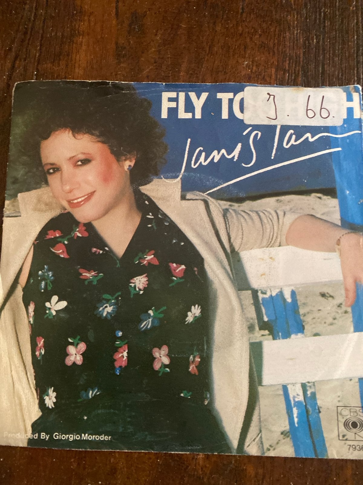 Janis Ian - Fly Too High (Vinyl Single), Gebruikt, Originele persing, 7 inch, Ophalen of Verzenden