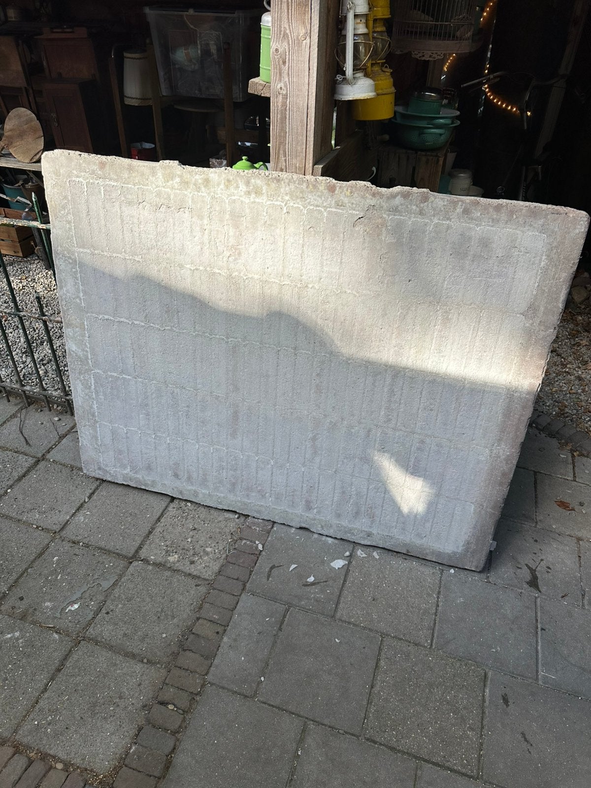 Steenschotten  partij groot / klein Partijhandel, Tuin en Terras, Ophalen, Zo goed als nieuw, Hout, Tuinhek