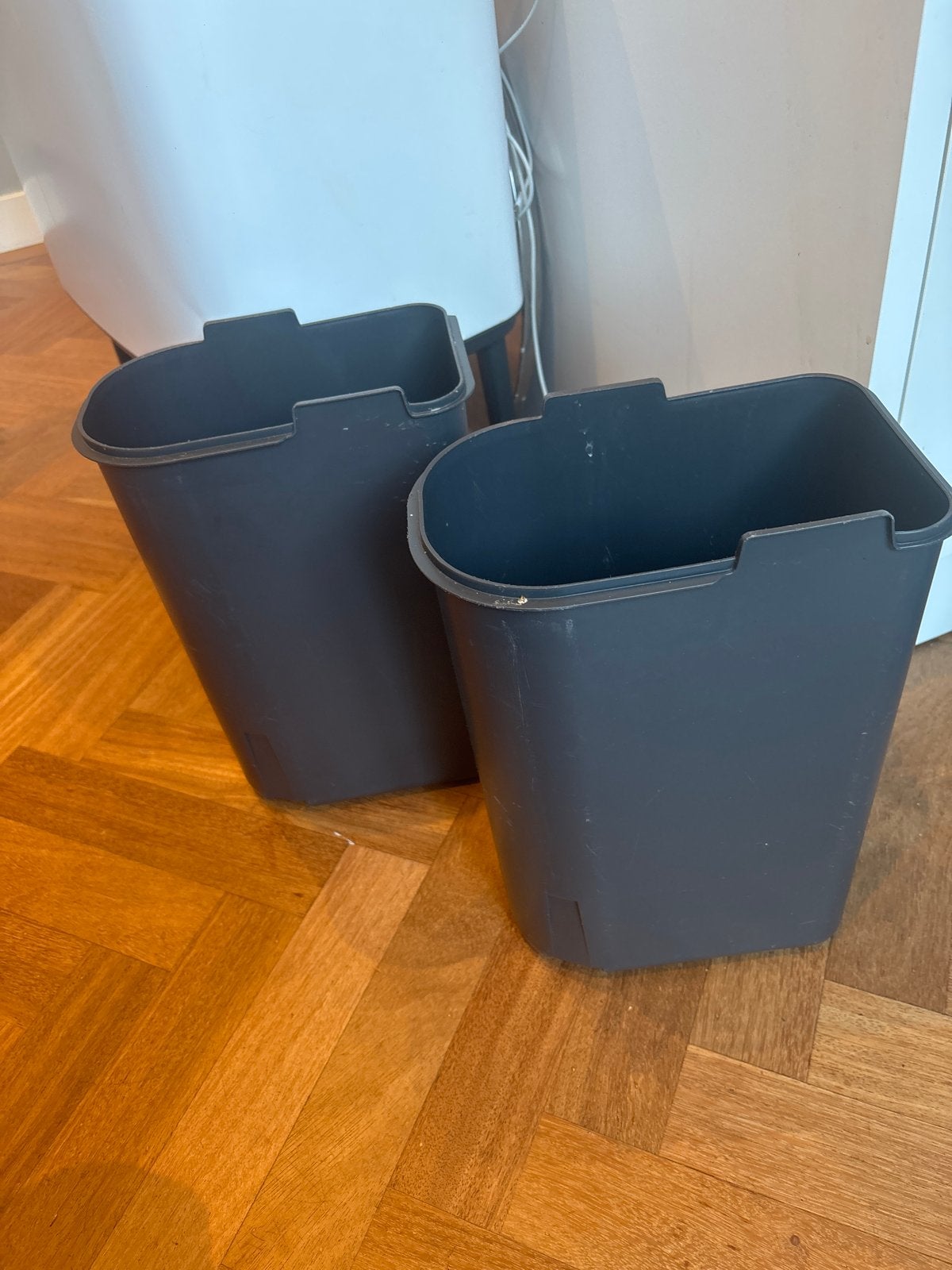Brabantia Bo Touch Bin Binnenemmers - 2x 11 liter, Huis en Inrichting, Woonaccessoires | Prullenbakken, Ophalen, Kunststof, Gebruikt