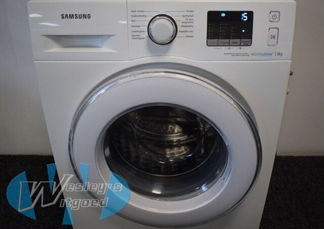 Samsung Eco bubble 7kg A+++ – 12 maanden garantie​, Wesley's Witgoed, Info@wesleyswitgoed.nl, Industrieweg 3B, 1613KT Grootebroek, Nederland