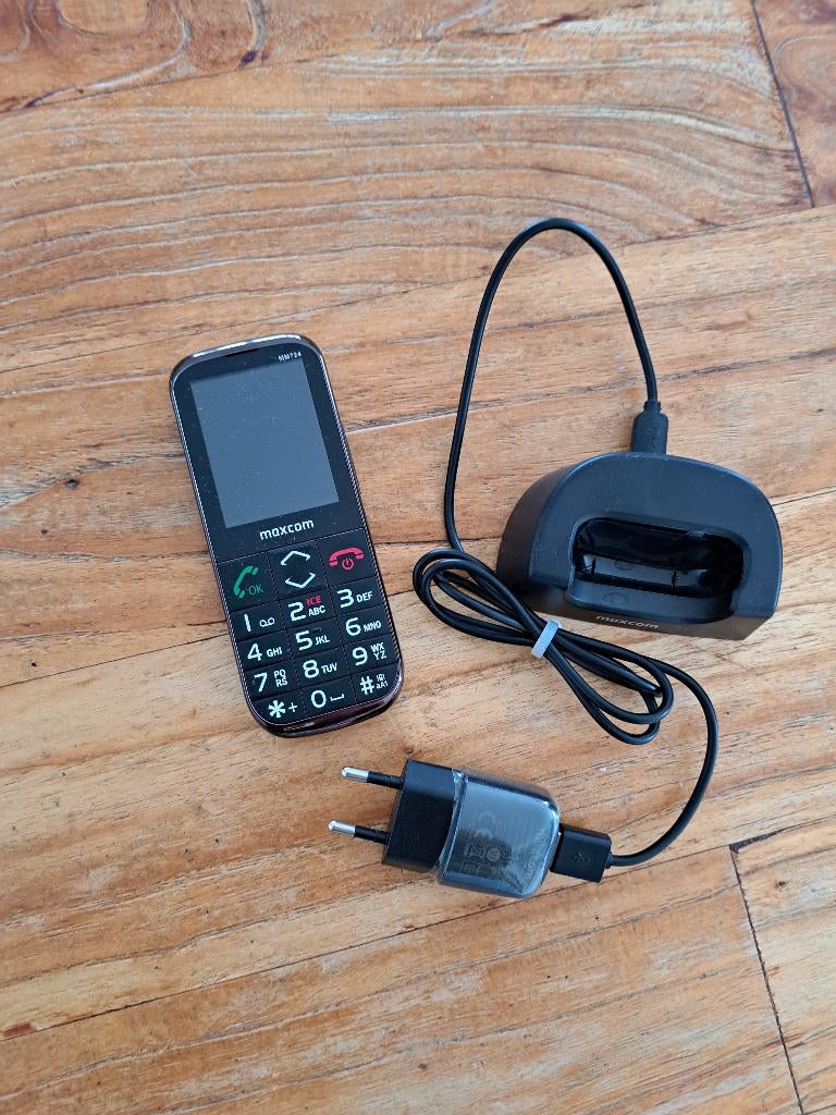 Maxcom Comfort MM724 seniorentelefoon, Telecommunicatie, Vaste telefoons | Handsets en Draadloos, Zo goed als nieuw, 1 handset
