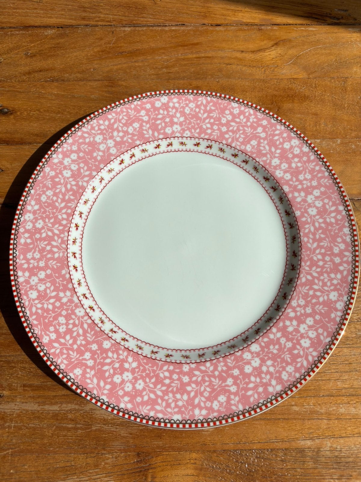Pip studio floral roze diner borden, Huis en Inrichting, Keuken | Servies, Pip Studio, Ophalen of Verzenden, Zo goed als nieuw