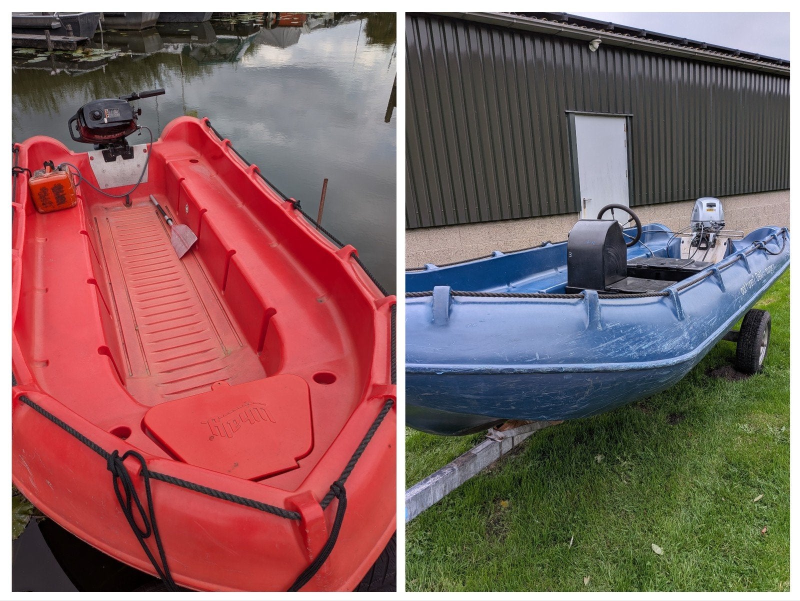 Gebruikte whaly 370 en whaly 435, Ophalen