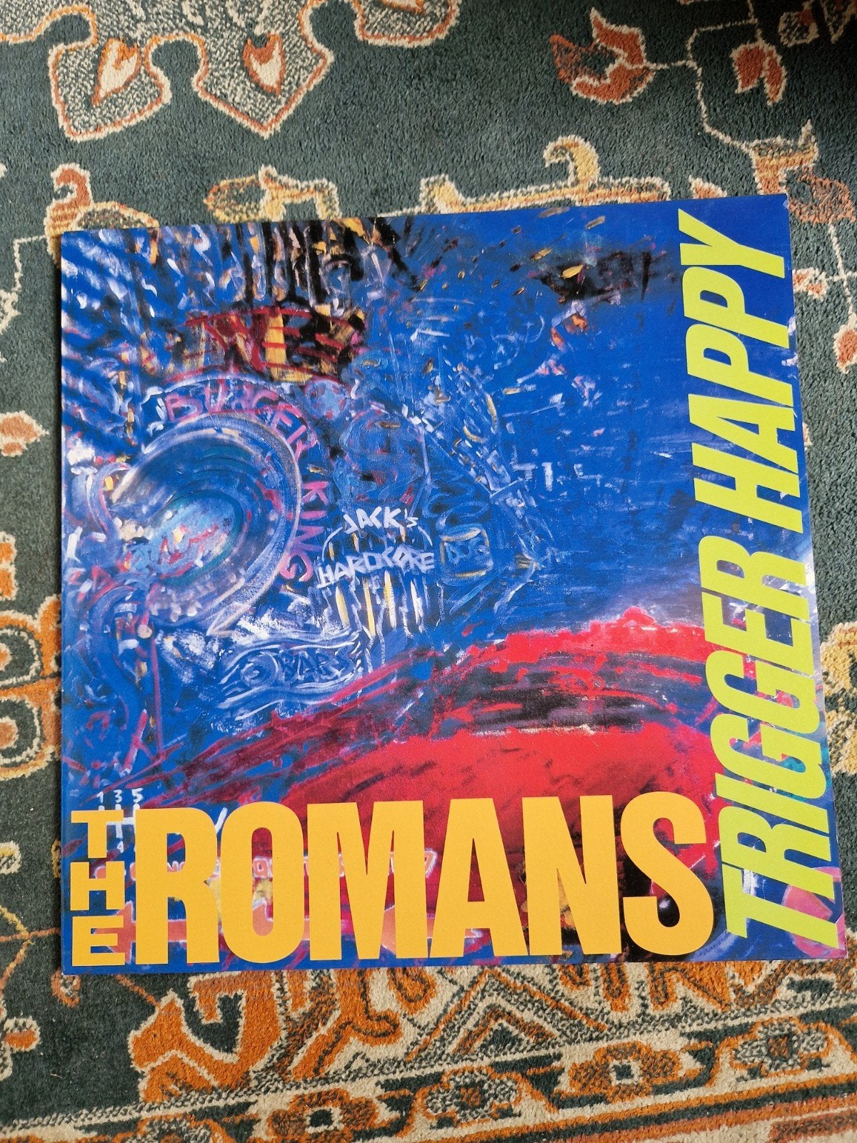 the Romans - Trigger Happy (Lp,1991), Ophalen of Verzenden