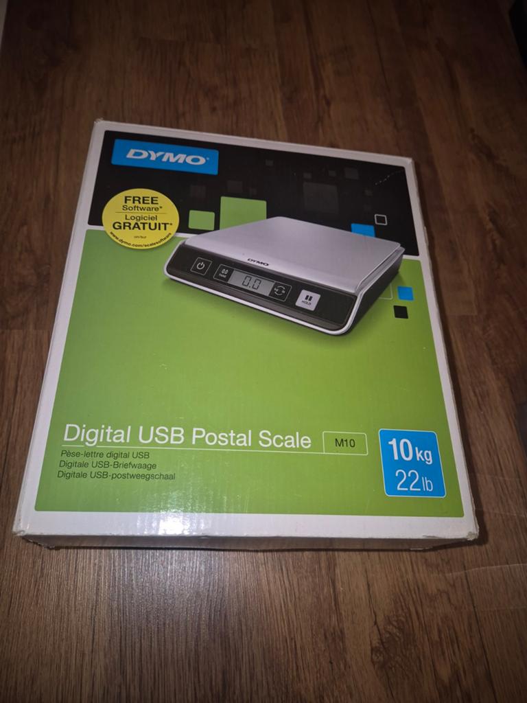 Dymo Digitale USB Postweegschaal M10 - 10kg, Ophalen of Verzenden