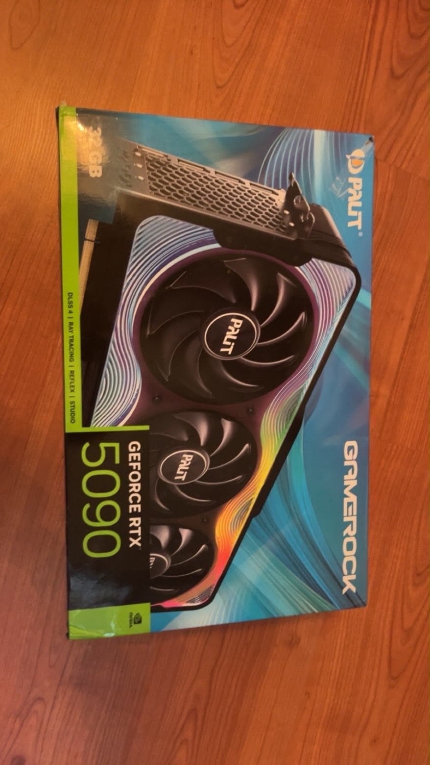 Palit GeForce RTX 5090 GameRock 32GB GDDR6X Grafische Kaart, Computers en Software, Videokaarten, Ophalen, HDMI, GDDR6, Nieuw