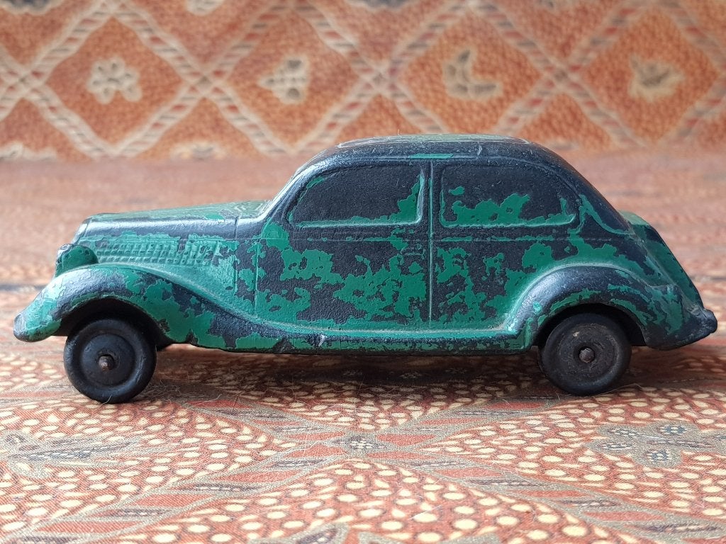 Zeldzame oude Ford Tudor modelauto uit Amerika 13 cm., Ophalen of Verzenden