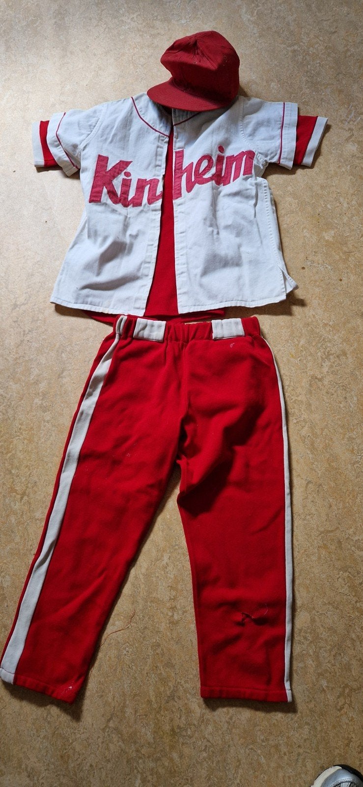 honkbal pak jeugd vintage Kinheim Haarlem, Ophalen of Verzenden, Gebruikt, Ajax, Shirt