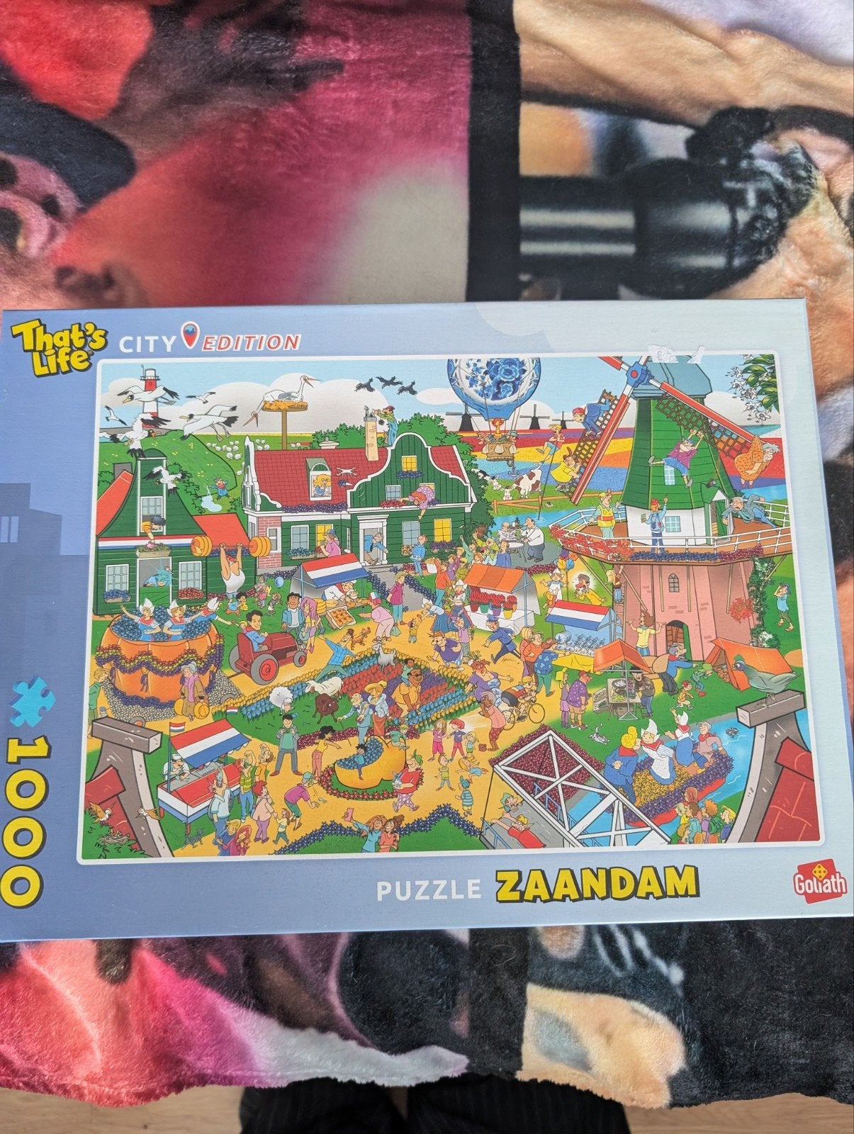 That's Life City Edition Zaandam Legpuzzel 1000 stukjes, Ophalen of Verzenden, 500 t/m 1500 stukjes, Zo goed als nieuw, Legpuzzel