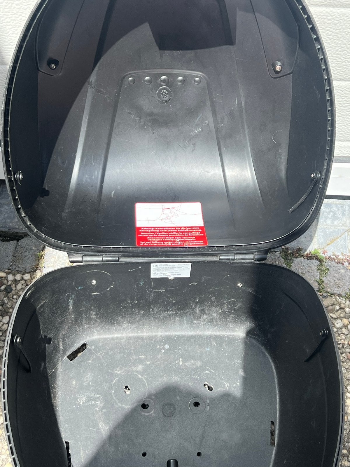 Topmove Motorkoffer / Topkoffer met sleutel, Ophalen, Gebruikt