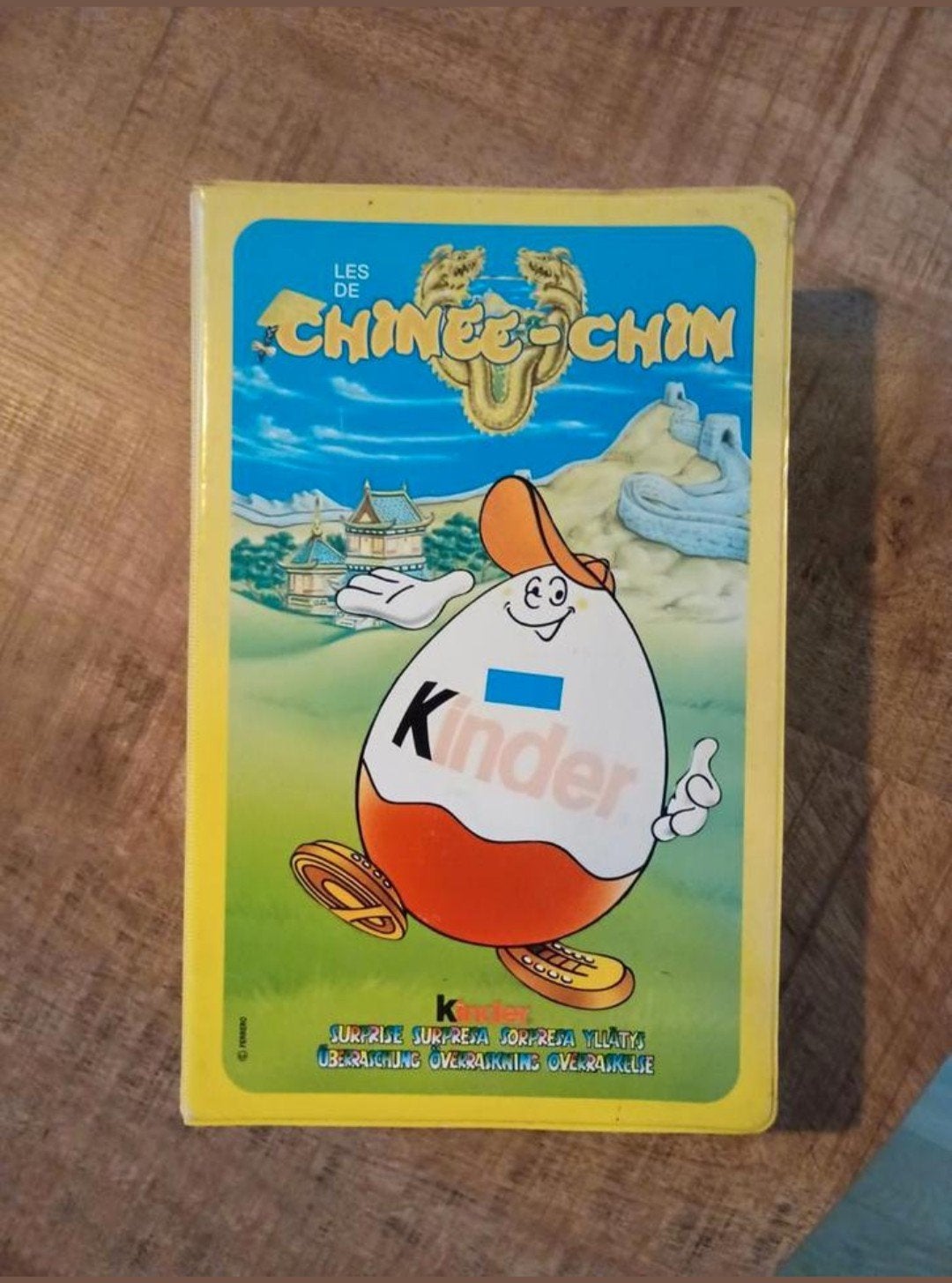 Vintage Kinder Surprise Chinee-Chin Figuren Set, Ophalen of Verzenden, Zo goed als nieuw