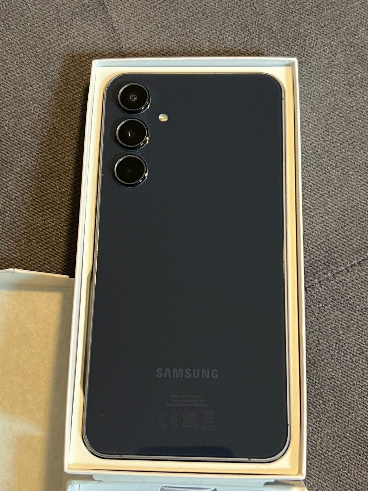 Samsung A55 256GB Navy - Als nieuw met bon en doos!, Telecommunicatie, Overige modellen, Ophalen of Verzenden, Zo goed als nieuw
