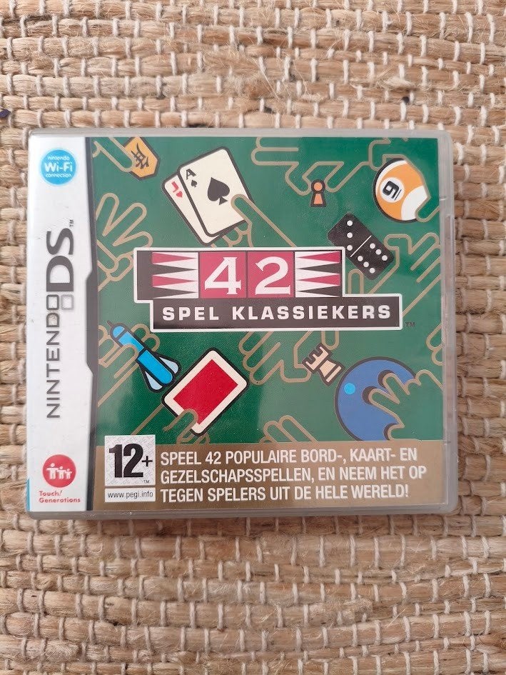 42 Spelklassiekers Nintendo DS, Puzzel en Educatief, Gebruikt, 2 spelers, Ophalen of Verzenden