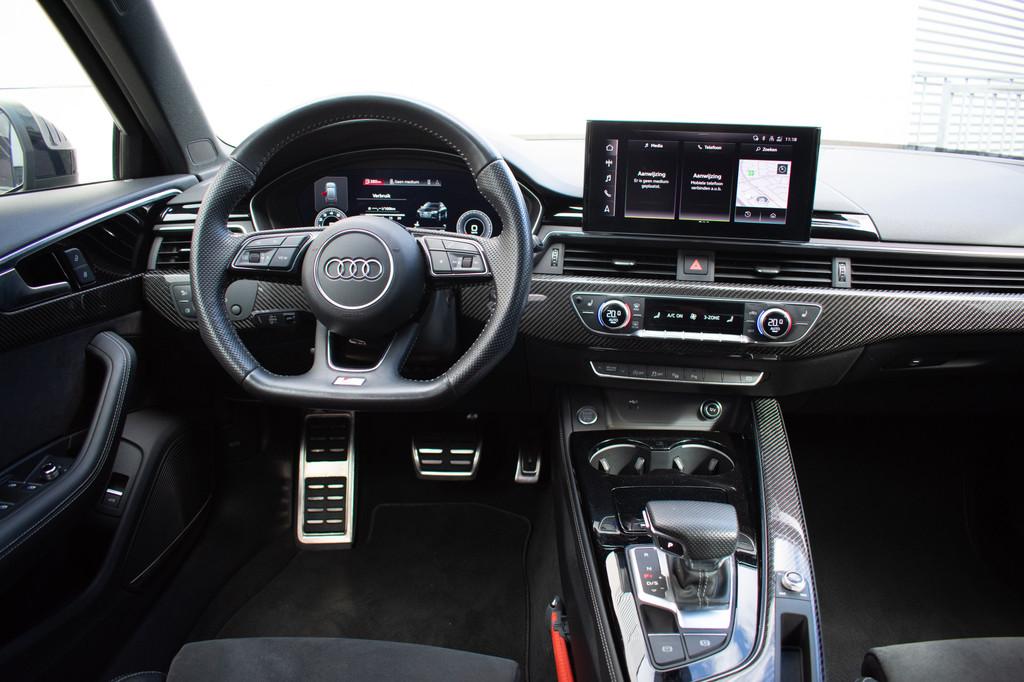 Audi A4 Avant 35 TFSI Launch edition Sport RS stoelen-Pano-A, Gebruikt, 4 cilinders, A4, Zwart