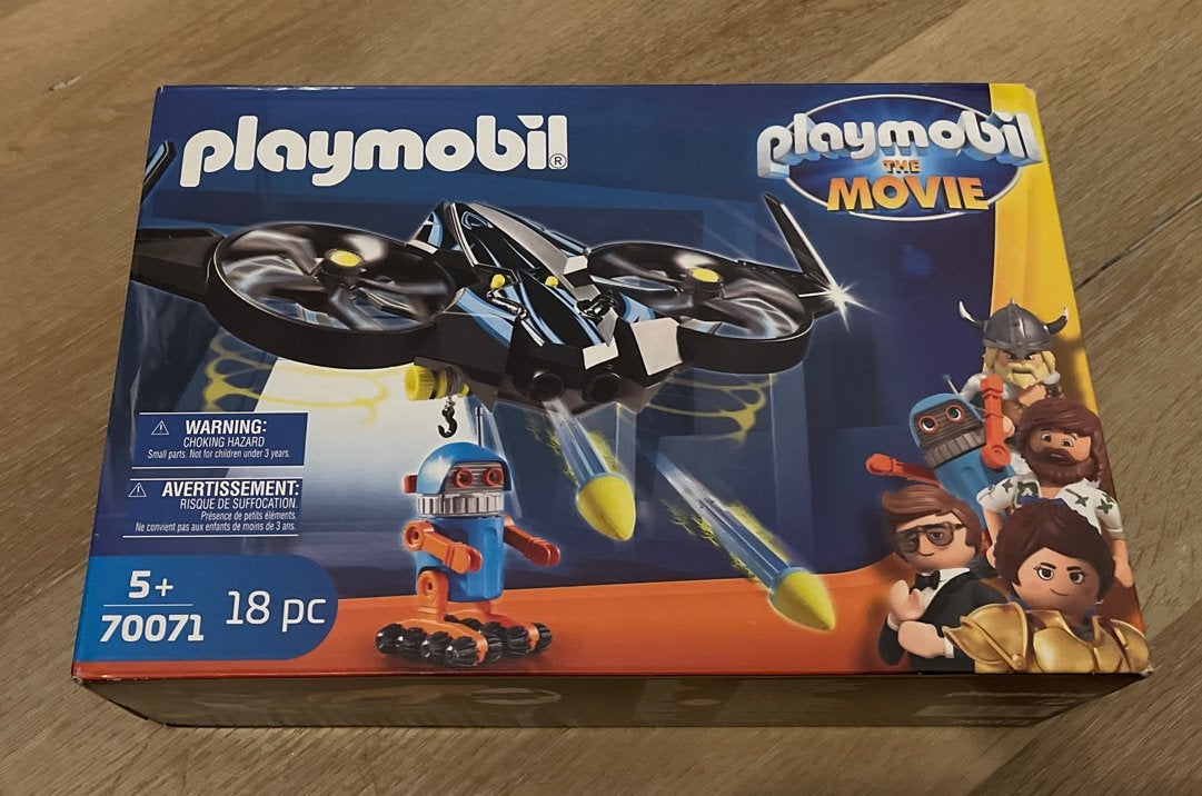 Playmobil The Movie Drone met afstandsbediening 70071, Kinderen en Baby's, Speelgoed | Playmobil, Ophalen of Verzenden, Nieuw
