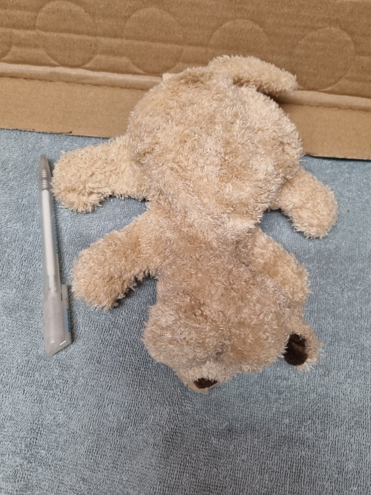 handpop hond knuffel nr 25, Ophalen of Verzenden, Hond