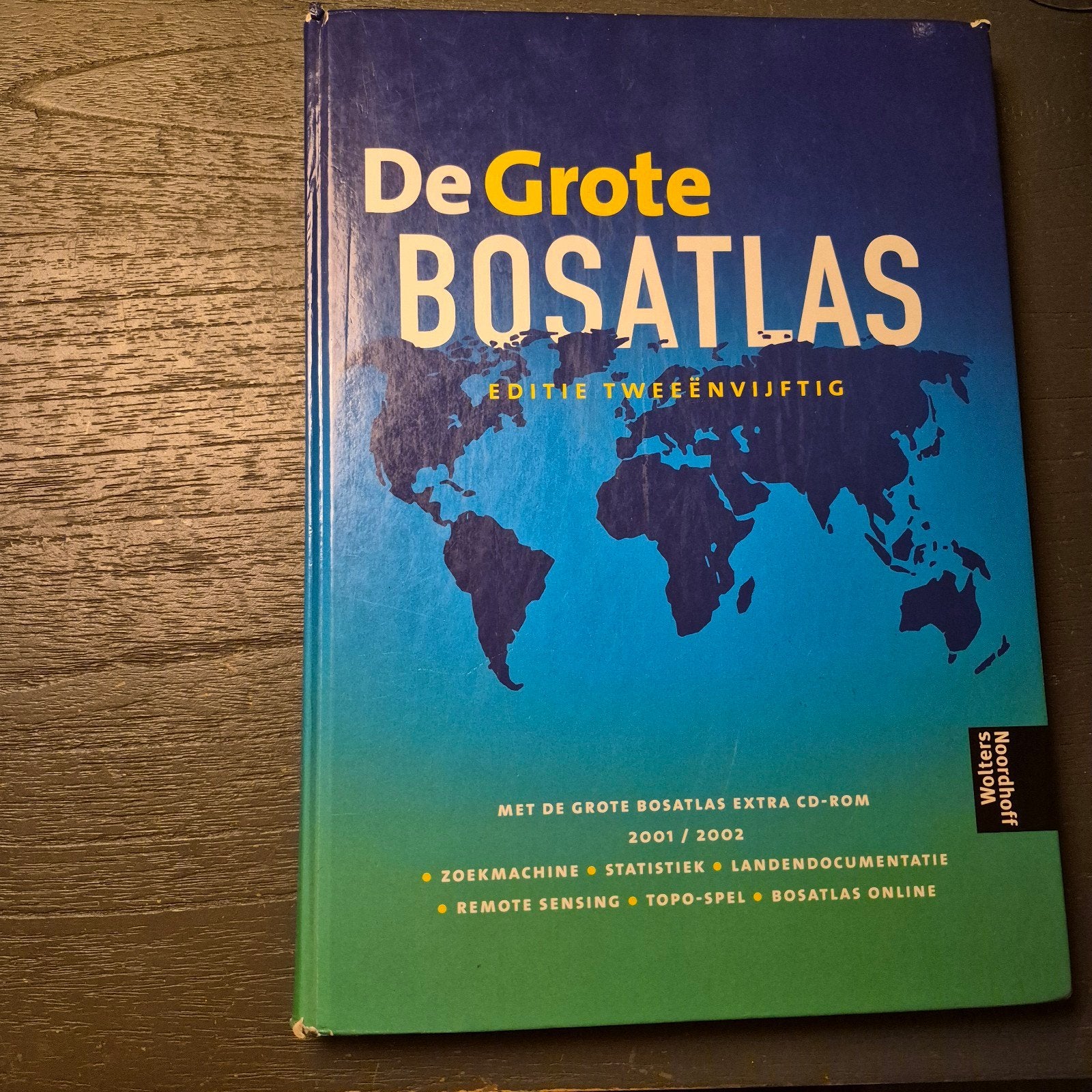 De Grote Bosatlas Editie 52, Boeken, Bosatlas, 2000 tot heden, Wolters Noordhoff, Wereld