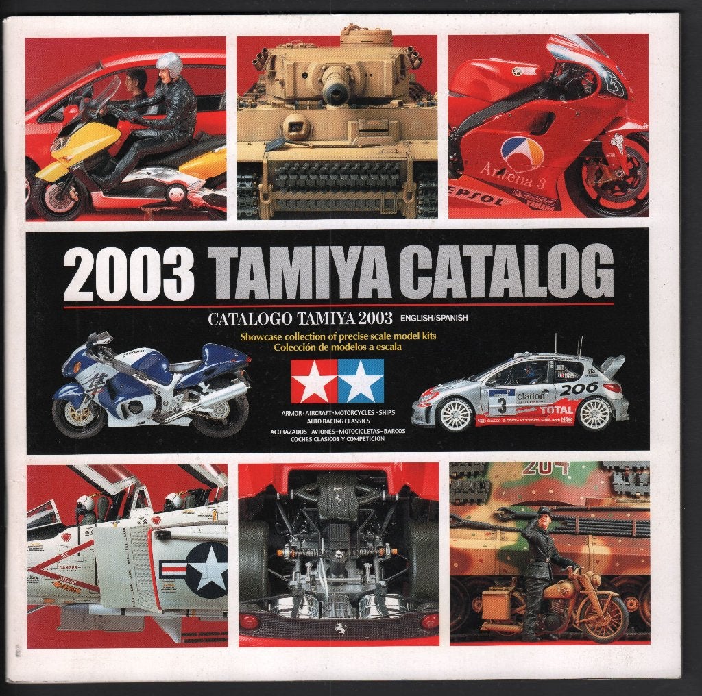 Tamiya catalogue 2003, Overige merken, Auto, Groter dan 1:32, Nieuw