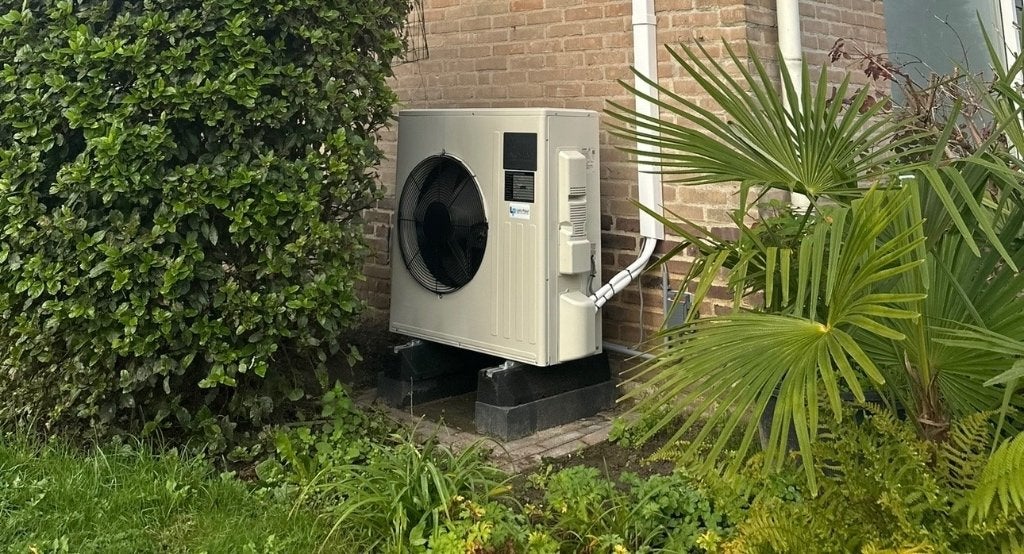warmtepomp Ecodan 8kW Garantie & Aankoopfactuur nog aanwezig, Ophalen, Overige typen, Zo goed als nieuw, 60 tot 150 cm